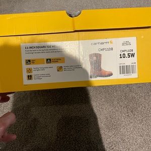 Carhartt 11 inch square toe boot